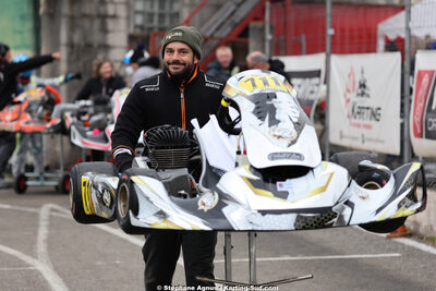 Kenny ROBLES — 29 & 30/03/2025 : 2ème manche du Championnat du Sud au circuit d’Aigues-Vives (photos Stéphane Agnus) 2025 — karting
