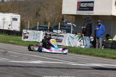 29 & 30/03/2025 : 2ème manche du Championnat du Sud au circuit d’Aigues-Vives (photos Stéphane Agnus) 2025 — karting