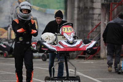 Pierre OUPLOMB — 29 & 30/03/2025 : 2ème manche du Championnat du Sud au circuit d’Aigues-Vives (photos Stéphane Agnus) 2025 — karting