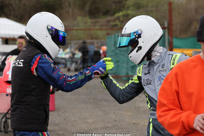 29 & 30/03/2025 : 2ème manche du Championnat du Sud au circuit d’Aigues-Vives (photos Stéphane Agnus) 2025 — karting