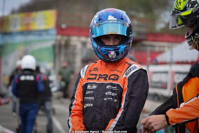 Camille DELFAU — 29 & 30/03/2025 : 2ème manche du Championnat du Sud au circuit d’Aigues-Vives (photos Stéphane Agnus) 2025 — karting
