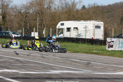 29 & 30/03/2025 : 2ème manche du Championnat du Sud au circuit d’Aigues-Vives (photos Stéphane Agnus) 2025 — karting