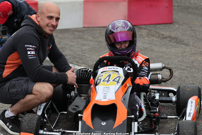 Laurena PEREIRA — 29 & 30/03/2025 : 2ème manche du Championnat du Sud au circuit d’Aigues-Vives (photos Stéphane Agnus) 2025 — karting