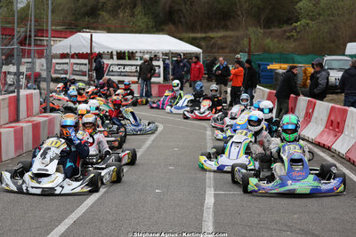 Maxime MOURGUES — 29 & 30/03/2025 : 2ème manche du Championnat du Sud au circuit d’Aigues-Vives (photos Stéphane Agnus) 2025 — karting