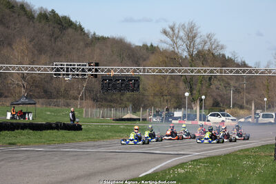 29 & 30/03/2025 : 2ème manche du Championnat du Sud au circuit d’Aigues-Vives (photos Stéphane Agnus) 2025 — karting