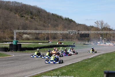 29 & 30/03/2025 : 2ème manche du Championnat du Sud au circuit d’Aigues-Vives (photos Stéphane Agnus) 2025 — karting