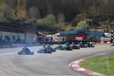 29 & 30/03/2025 : 2ème manche du Championnat du Sud au circuit d’Aigues-Vives (photos Stéphane Agnus) 2025 — karting