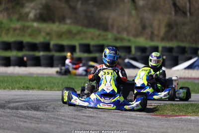29 & 30/03/2025 : 2ème manche du Championnat du Sud au circuit d’Aigues-Vives (photos Stéphane Agnus) 2025 — karting