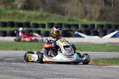 29 & 30/03/2025 : 2ème manche du Championnat du Sud au circuit d’Aigues-Vives (photos Stéphane Agnus) 2025 — karting