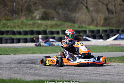 29 & 30/03/2025 : 2ème manche du Championnat du Sud au circuit d’Aigues-Vives (photos Stéphane Agnus) 2025 — karting