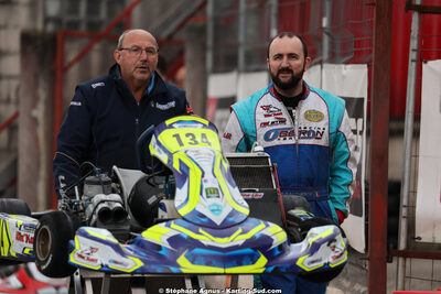 Guillaume GAUTHERON — 29 & 30/03/2025 : 2ème manche du Championnat du Sud au circuit d’Aigues-Vives (photos Stéphane Agnus) 2025 — karting