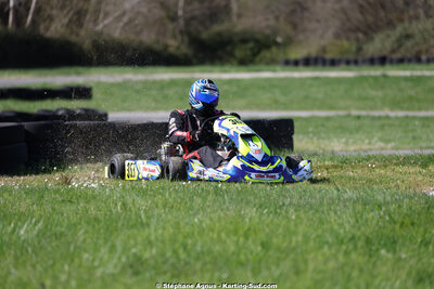 29 & 30/03/2025 : 2ème manche du Championnat du Sud au circuit d’Aigues-Vives (photos Stéphane Agnus) 2025 — karting