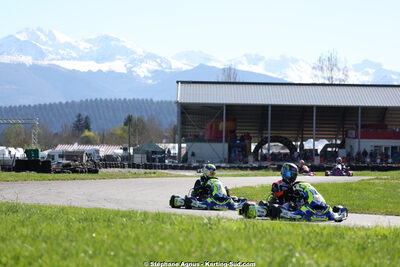 29 & 30/03/2025 : 2ème manche du Championnat du Sud au circuit d’Aigues-Vives (photos Stéphane Agnus) 2025 — karting