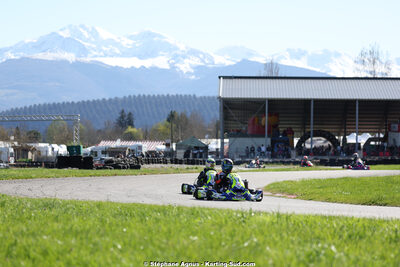29 & 30/03/2025 : 2ème manche du Championnat du Sud au circuit d’Aigues-Vives (photos Stéphane Agnus) 2025 — karting