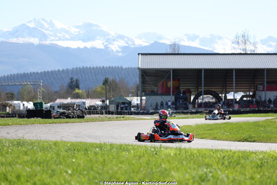 29 & 30/03/2025 : 2ème manche du Championnat du Sud au circuit d’Aigues-Vives (photos Stéphane Agnus) 2025 — karting