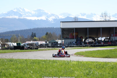 29 & 30/03/2025 : 2ème manche du Championnat du Sud au circuit d’Aigues-Vives (photos Stéphane Agnus) 2025 — karting