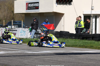 29 & 30/03/2025 : 2ème manche du Championnat du Sud au circuit d’Aigues-Vives (photos Stéphane Agnus) 2025 — karting