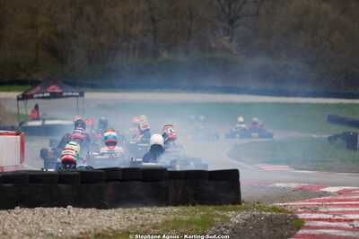 29 & 30/03/2025 : 2ème manche du Championnat du Sud au circuit d’Aigues-Vives (photos Stéphane Agnus) 2025 — karting