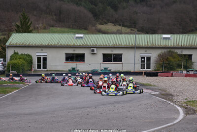 29 & 30/03/2025 : 2ème manche du Championnat du Sud au circuit d’Aigues-Vives (photos Stéphane Agnus) 2025 — karting