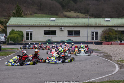 29 & 30/03/2025 : 2ème manche du Championnat du Sud au circuit d’Aigues-Vives (photos Stéphane Agnus) 2025 — karting