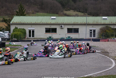 29 & 30/03/2025 : 2ème manche du Championnat du Sud au circuit d’Aigues-Vives (photos Stéphane Agnus) 2025 — karting