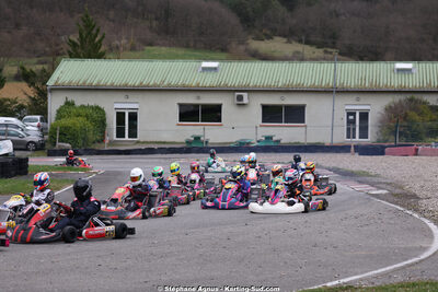 29 & 30/03/2025 : 2ème manche du Championnat du Sud au circuit d’Aigues-Vives (photos Stéphane Agnus) 2025 — karting