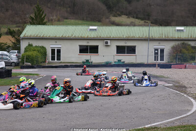 29 & 30/03/2025 : 2ème manche du Championnat du Sud au circuit d’Aigues-Vives (photos Stéphane Agnus) 2025 — karting