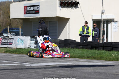 29 & 30/03/2025 : 2ème manche du Championnat du Sud au circuit d’Aigues-Vives (photos Stéphane Agnus) 2025 — karting