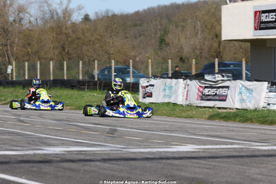 29 & 30/03/2025 : 2ème manche du Championnat du Sud au circuit d’Aigues-Vives (photos Stéphane Agnus) 2025 — karting