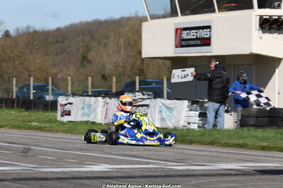 29 & 30/03/2025 : 2ème manche du Championnat du Sud au circuit d’Aigues-Vives (photos Stéphane Agnus) 2025 — karting