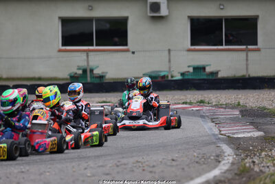 29 & 30/03/2025 : 2ème manche du Championnat du Sud au circuit d’Aigues-Vives (photos Stéphane Agnus) 2025 — karting