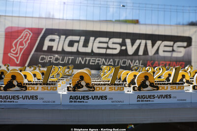 29 & 30/03/2025 : 2ème manche du Championnat du Sud au circuit d’Aigues-Vives (photos Stéphane Agnus) 2025 — karting