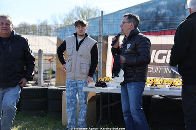 Olivier CEBE — 29 & 30/03/2025 : 2ème manche du Championnat du Sud au circuit d’Aigues-Vives (photos Stéphane Agnus) 2025 — karting