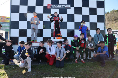 Arthur BENOIT — 29 & 30/03/2025 : 2ème manche du Championnat du Sud au circuit d’Aigues-Vives (photos Stéphane Agnus) 2025 — karting
