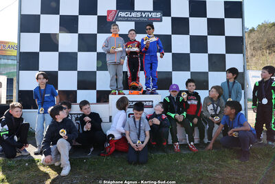 Aaron BORDANOVA — 29 & 30/03/2025 : 2ème manche du Championnat du Sud au circuit d’Aigues-Vives (photos Stéphane Agnus) 2025 — karting