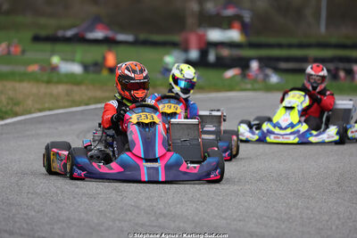 29 & 30/03/2025 : 2ème manche du Championnat du Sud au circuit d’Aigues-Vives (photos Stéphane Agnus) 2025 — karting