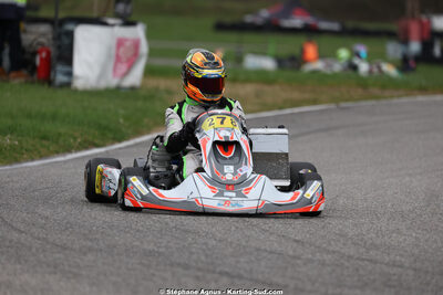 29 & 30/03/2025 : 2ème manche du Championnat du Sud au circuit d’Aigues-Vives (photos Stéphane Agnus) 2025 — karting