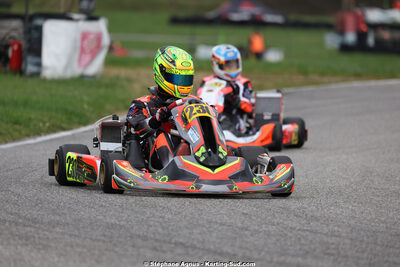29 & 30/03/2025 : 2ème manche du Championnat du Sud au circuit d’Aigues-Vives (photos Stéphane Agnus) 2025 — karting