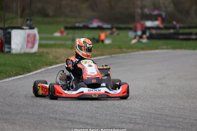 29 & 30/03/2025 : 2ème manche du Championnat du Sud au circuit d’Aigues-Vives (photos Stéphane Agnus) 2025 — karting