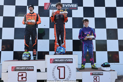 Camille DELFAU, Léo LAFFITE — 29 & 30/03/2025 : 2ème manche du Championnat du Sud au circuit d’Aigues-Vives (photos Stéphane Agnus) 2025 — karting