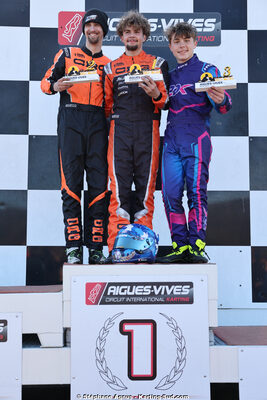 Camille DELFAU, Léo LAFFITE — 29 & 30/03/2025 : 2ème manche du Championnat du Sud au circuit d’Aigues-Vives (photos Stéphane Agnus) 2025 — karting