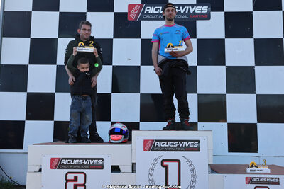 Garry FORTIER, Thomas COY — 29 & 30/03/2025 : 2ème manche du Championnat du Sud au circuit d’Aigues-Vives (photos Stéphane Agnus) 2025 — karting