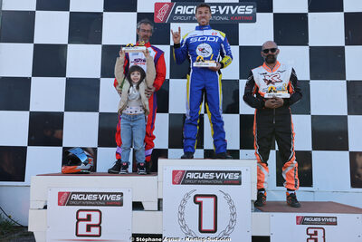 Anthony DELCUROU, Micky FRAGALE, Stéphane PAROISSIEN — 29 & 30/03/2025 : 2ème manche du Championnat du Sud au circuit d’Aigues-Vives (photos Stéphane Agnus) 2025 — karting