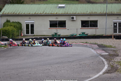 29 & 30/03/2025 : 2ème manche du Championnat du Sud au circuit d’Aigues-Vives (photos Stéphane Agnus) 2025 — karting
