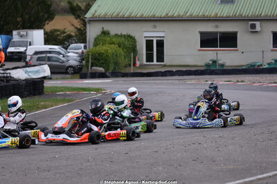 29 & 30/03/2025 : 2ème manche du Championnat du Sud au circuit d’Aigues-Vives (photos Stéphane Agnus) 2025 — karting