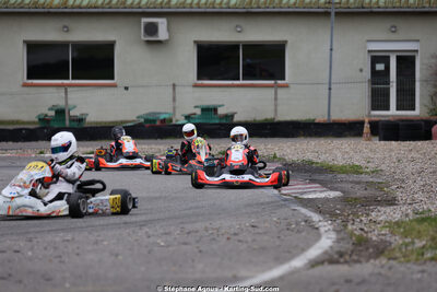 29 & 30/03/2025 : 2ème manche du Championnat du Sud au circuit d’Aigues-Vives (photos Stéphane Agnus) 2025 — karting