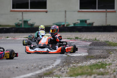 29 & 30/03/2025 : 2ème manche du Championnat du Sud au circuit d’Aigues-Vives (photos Stéphane Agnus) 2025 — karting