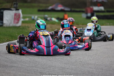 29 & 30/03/2025 : 2ème manche du Championnat du Sud au circuit d’Aigues-Vives (photos Stéphane Agnus) 2025 — karting