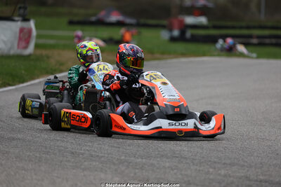 29 & 30/03/2025 : 2ème manche du Championnat du Sud au circuit d’Aigues-Vives (photos Stéphane Agnus) 2025 — karting