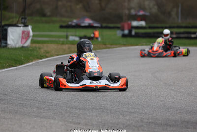 29 & 30/03/2025 : 2ème manche du Championnat du Sud au circuit d’Aigues-Vives (photos Stéphane Agnus) 2025 — karting